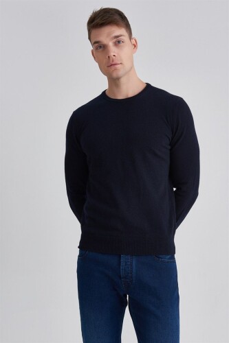 Manipur Erkek Bisiklet Yaka Kaşmir Kazak - 10