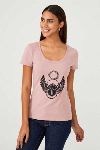 Melek Kanatlı Kadın T-Shirt - Frankie Morello