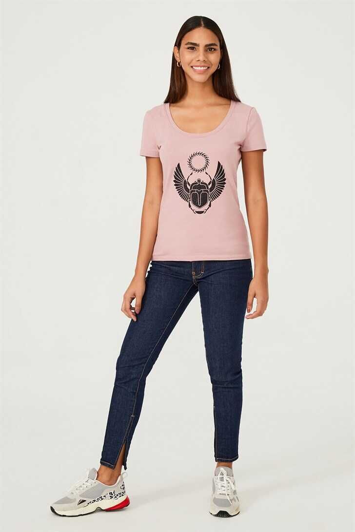 Melek Kanatlı Kadın T-Shirt - 2