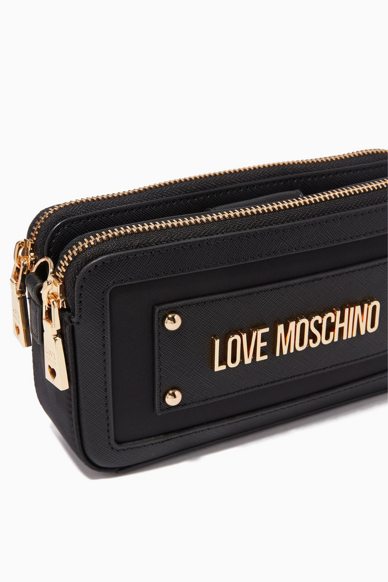 Moschino Çift Gözlü Kadın El Çantası - 5