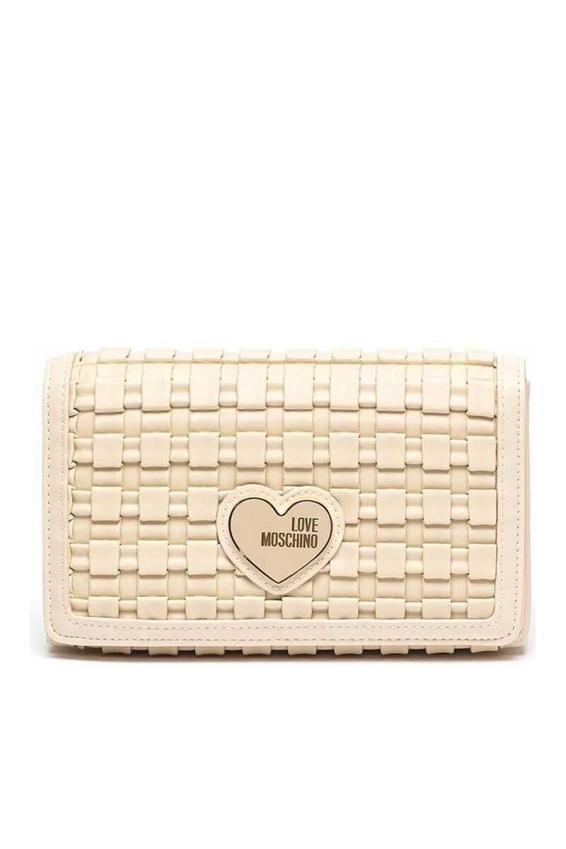 Moschino Hasır Desen Kadın Çanta - 1