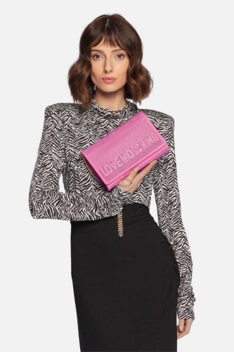 Moschino Kadın Taşlı Kol Çantası - 3