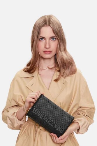 Moschino Kadın Taşlı Kol Çantası - 5