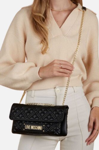 Moschino Kadın Zincir Askılı Çanta - 6