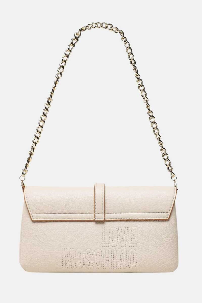 Moschino Kadın Zincir Askılı Omuz Çantası - 3