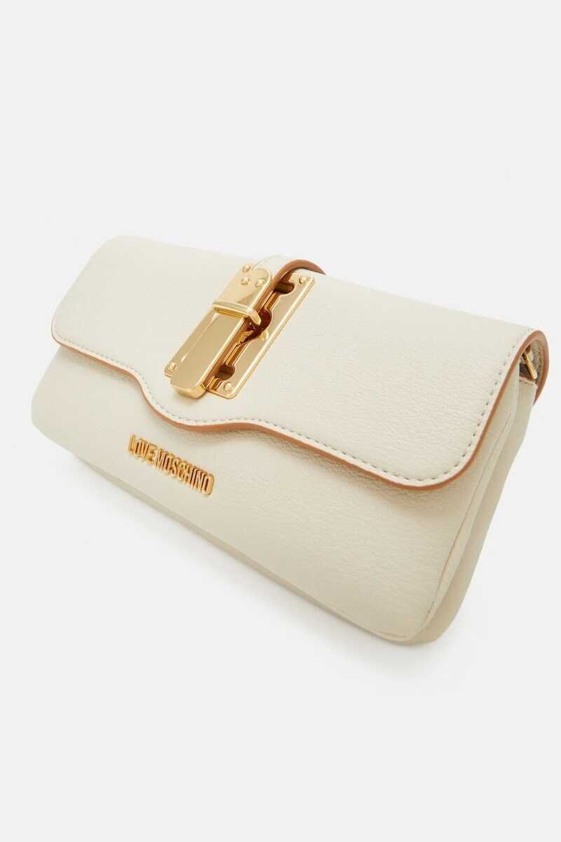 Moschino Kadın Zincir Askılı Omuz Çantası - 4
