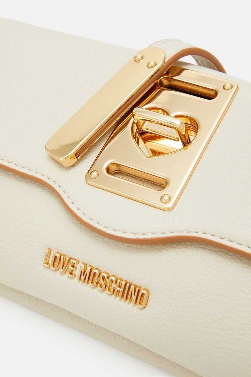 Moschino Kadın Zincir Askılı Omuz Çantası - 7