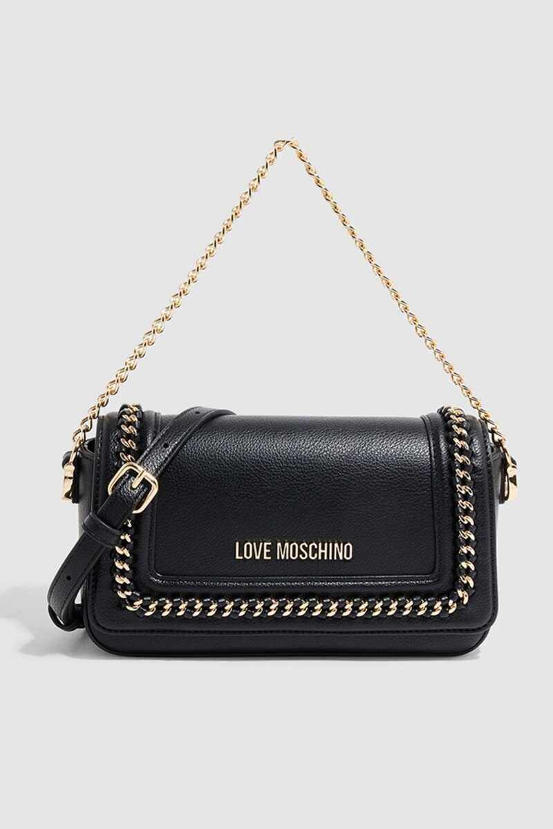 Moschino Logolu Kadın El Çantası - 1