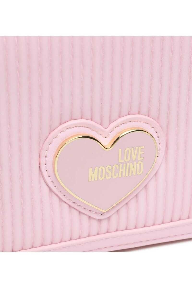 Moschino Logolu Kadın Kol Çantası - 4