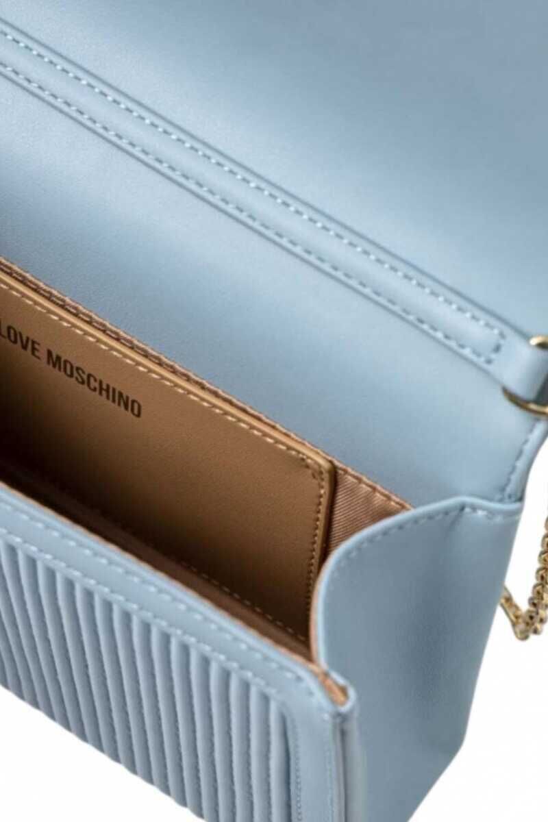 Moschino Logolu Kadın Kol Çantası - 4