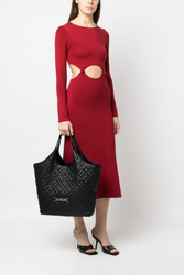 Moschino Logolu Kadın Kol Çantası - 2