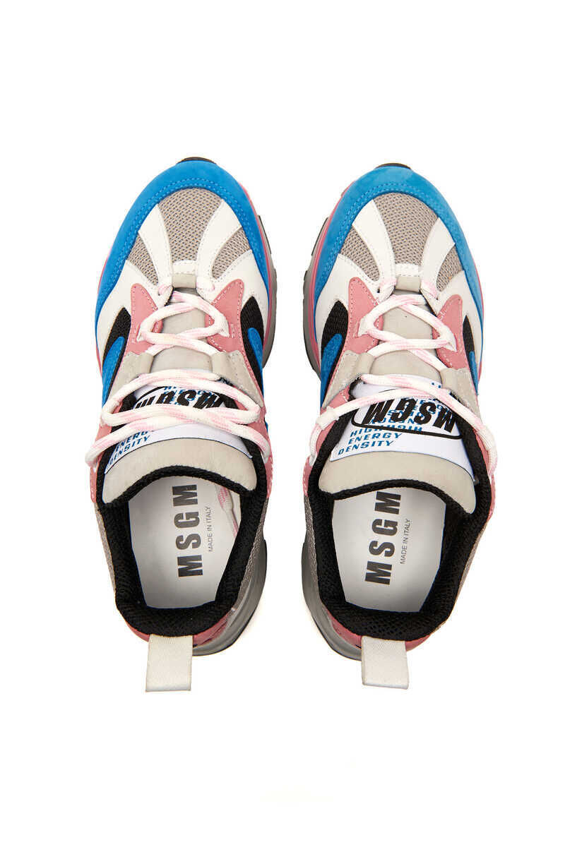 MSGM Kadın Renkli Sneaker - 4