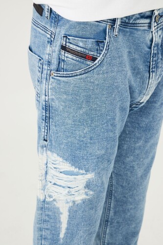 Normal Bel Normal Kesim Erkek Jean Pantolon - 10
