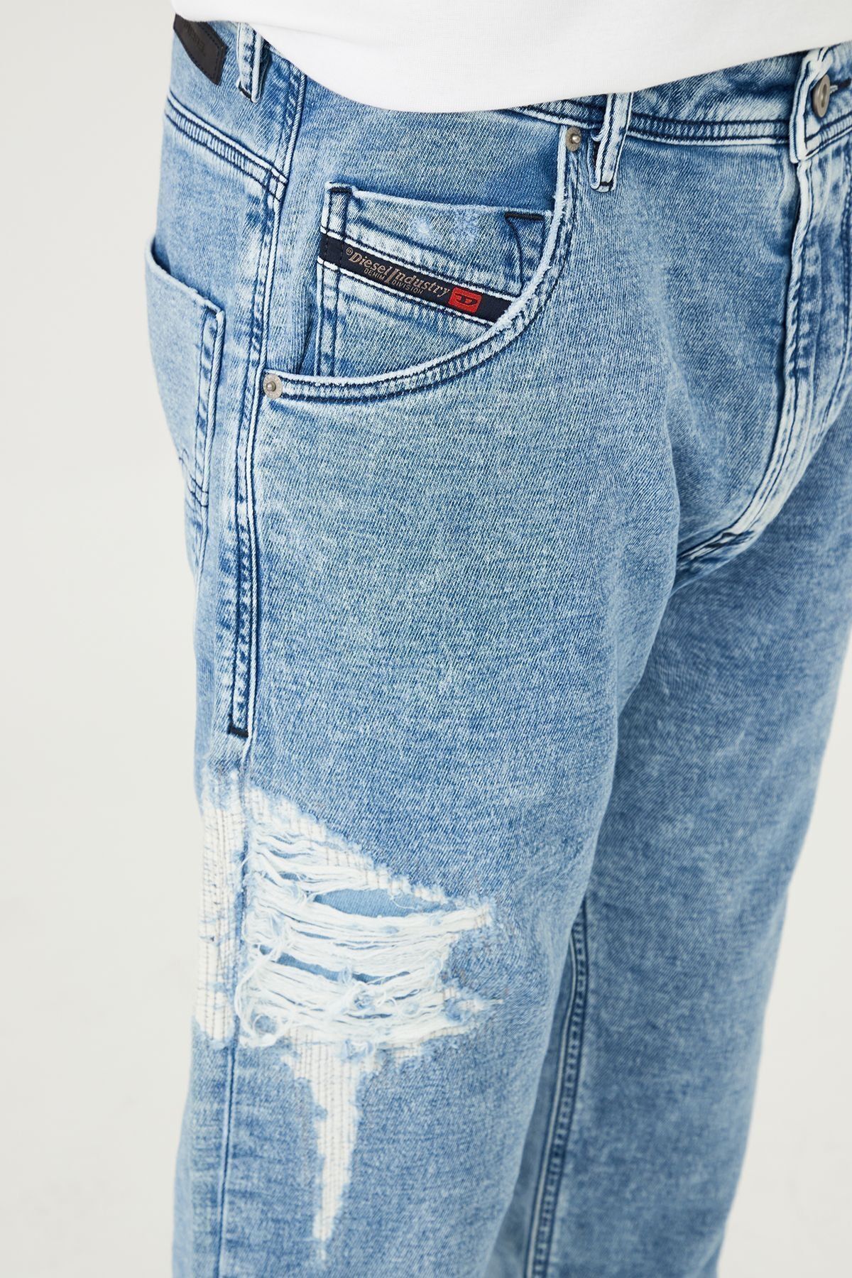 Normal Bel Normal Kesim Erkek Jean Pantolon - 10