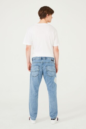 Normal Bel Normal Kesim Erkek Jean Pantolon - 11