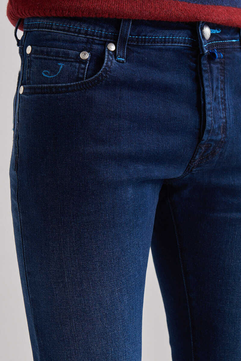 Normal Bel Normal Kesim Erkek Jeans - 3