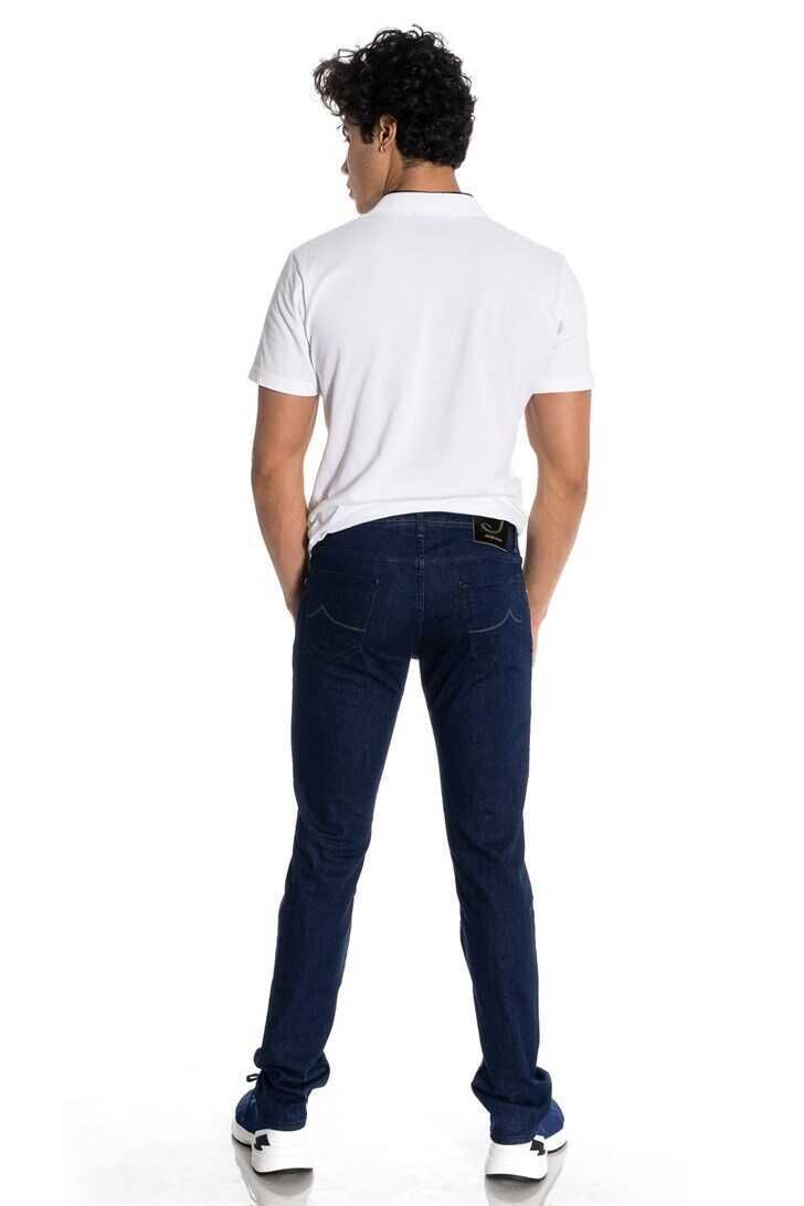 Normal Bel Normal Kesim Erkek Jeans - 1
