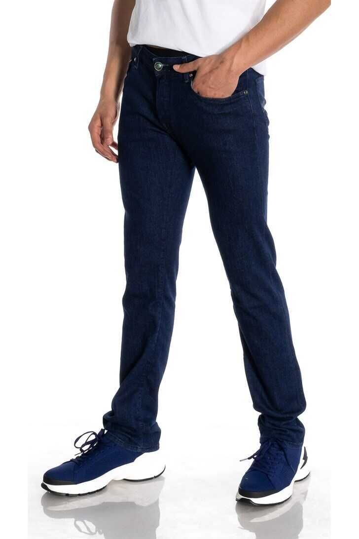 Normal Bel Normal Kesim Erkek Jeans - 2