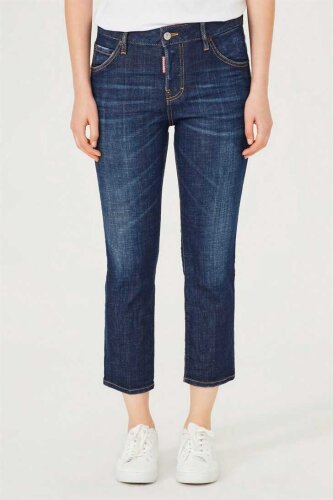 Normal Bel Normal Paça Kadın Jeans - 2