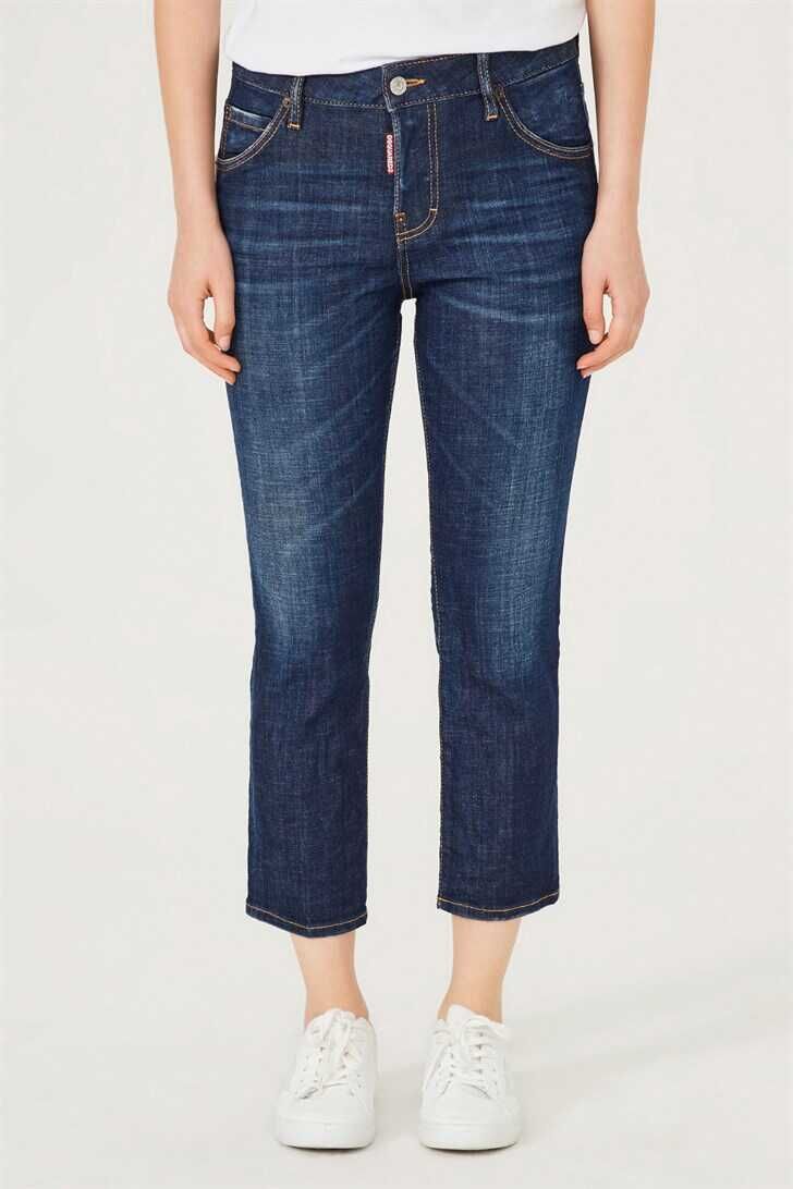 Normal Bel Normal Paça Kadın Jeans - 2