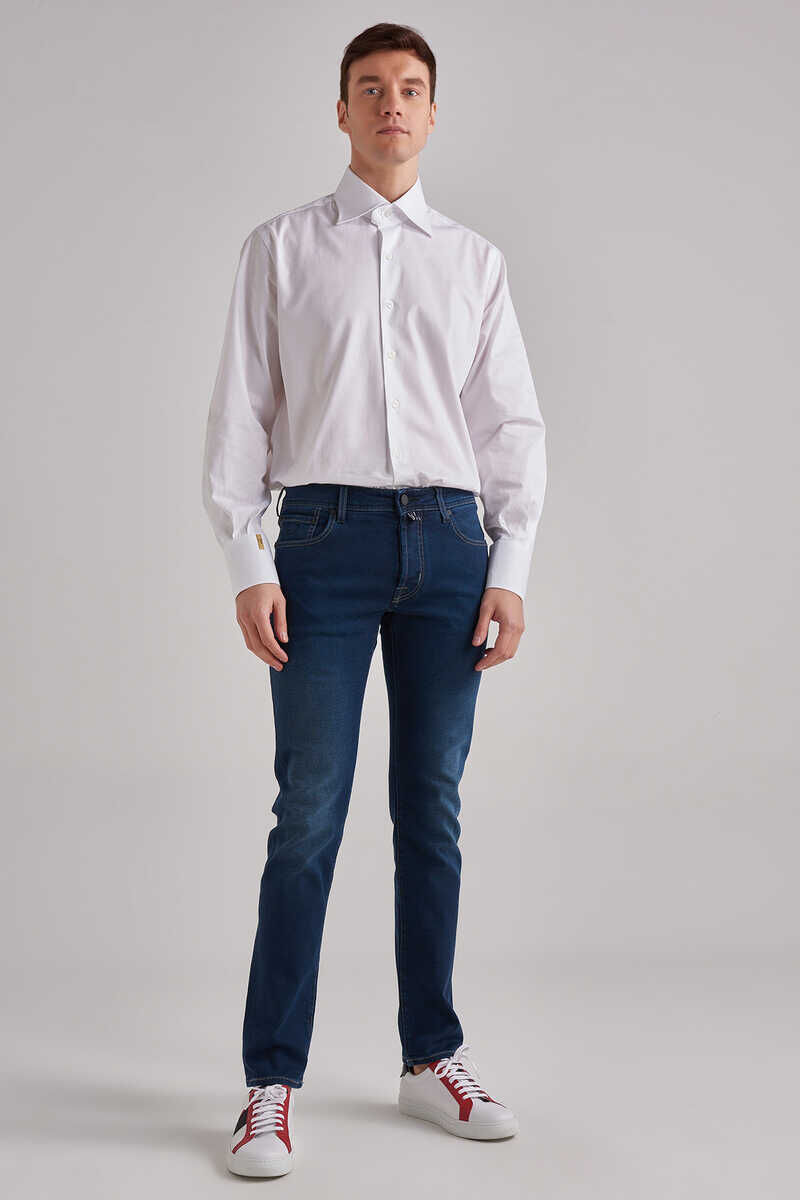 Normal Kesim Erkek Jean Pantolon - 1