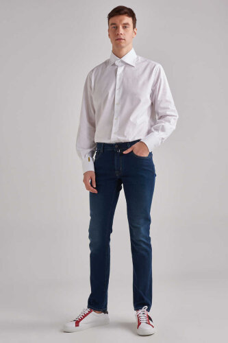 Normal Kesim Erkek Jean Pantolon - 2