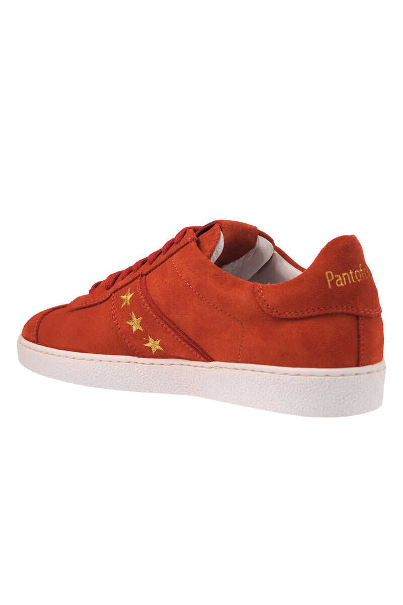 Pantofola D'Oro Kadın Süet Sneaker - 2