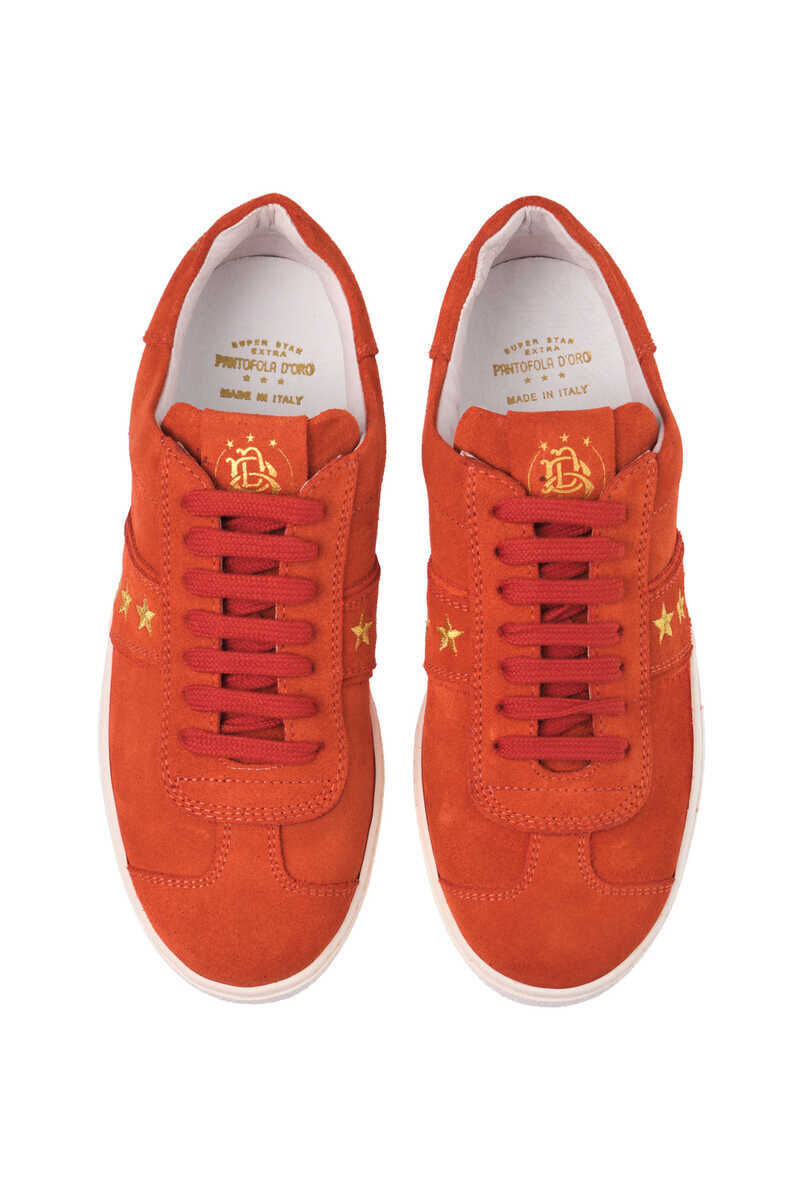 Pantofola D'Oro Kadın Süet Sneaker - 4
