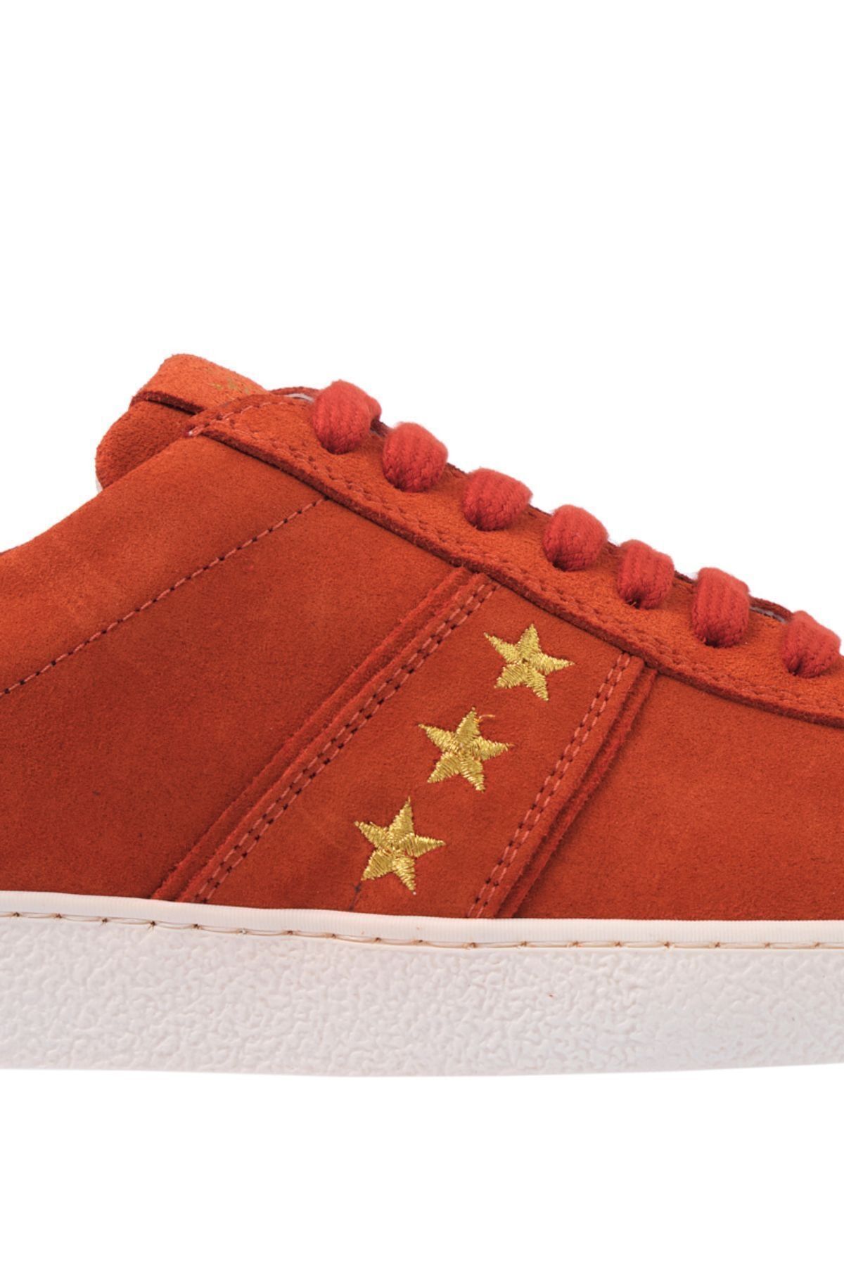 Pantofola D'Oro Kadın Süet Sneaker - 8