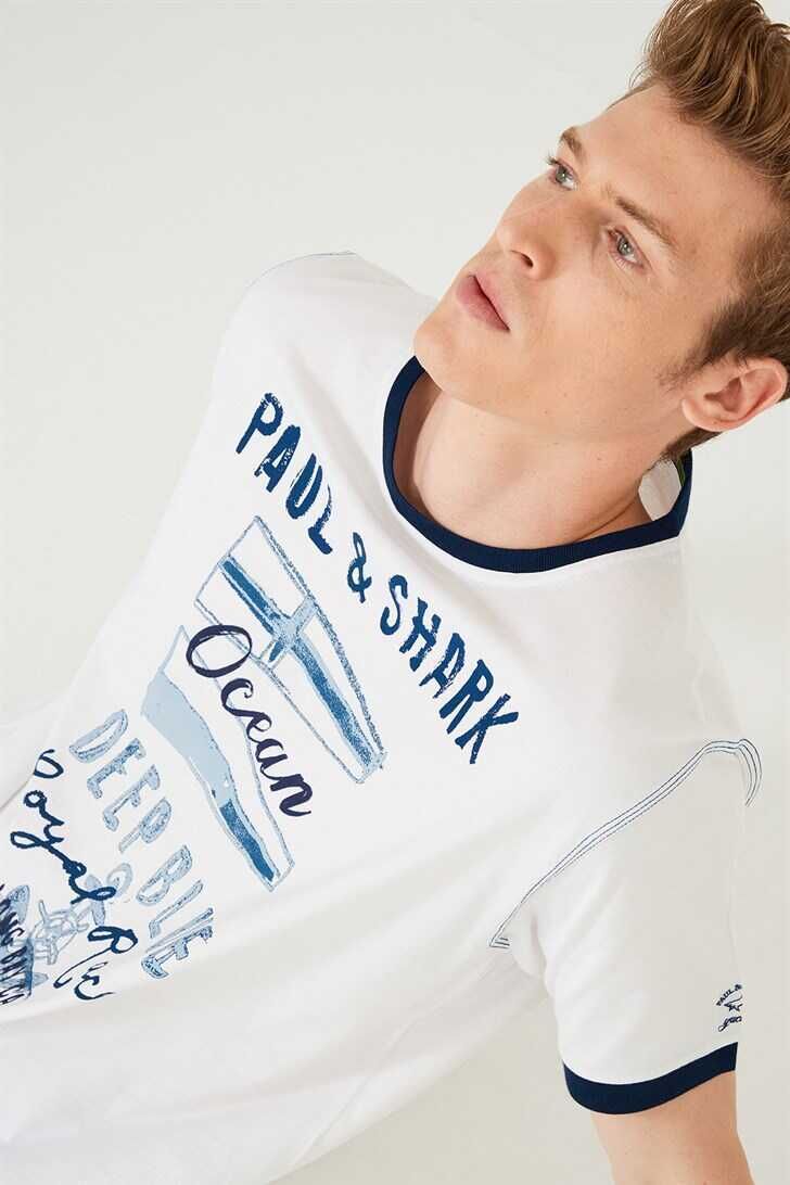 Paul&Shark Bisiklet Yaka Erkek T-Shirt - 4