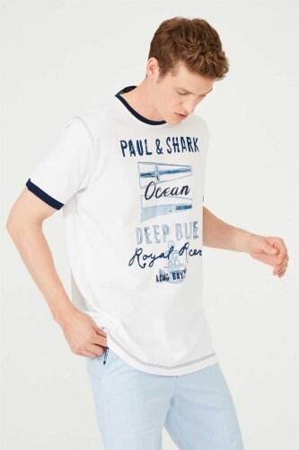 Paul&Shark Bisiklet Yaka Erkek T-Shirt - 6