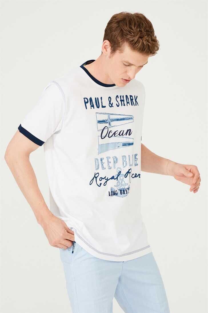 Paul&Shark Bisiklet Yaka Erkek T-Shirt - 6