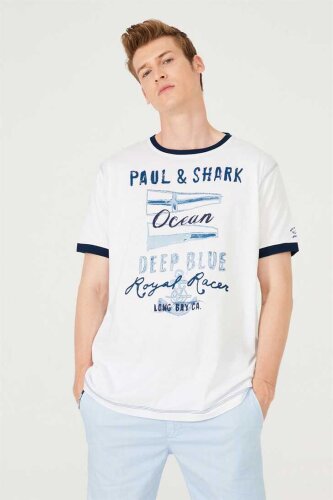 Paul&Shark Bisiklet Yaka Erkek T-Shirt - 8