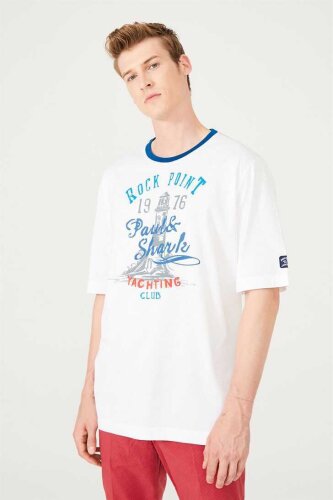 Paul&Shark Bisiklet Yaka Erkek T-Shirt - 1