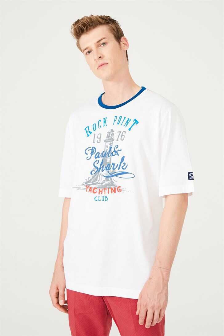 Paul&Shark Bisiklet Yaka Erkek T-Shirt - 1
