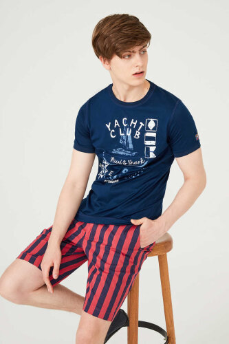 Paul&Shark Bisiklet Yaka Erkek T-Shirt - 1