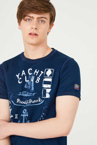 Paul&Shark Bisiklet Yaka Erkek T-Shirt - 2