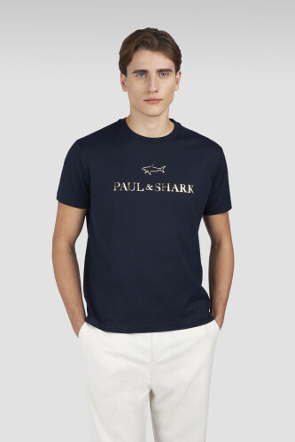 Paul&Shark Bisiklet Yaka Erkek T-Shirt - Paul&Shark