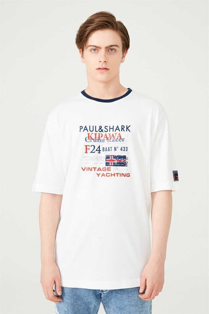 Paul&Shark Bisiklet Yaka Erkek T-Shirt - 1