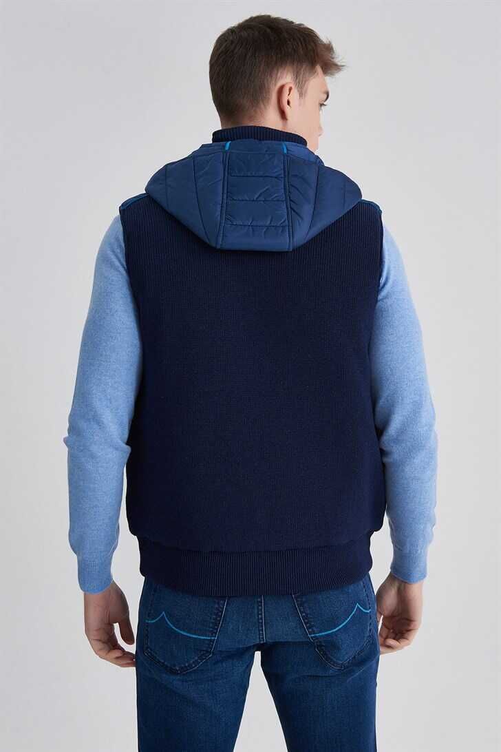 Paul&Shark Çift Taraflı Kapşonlu Yelek - 12