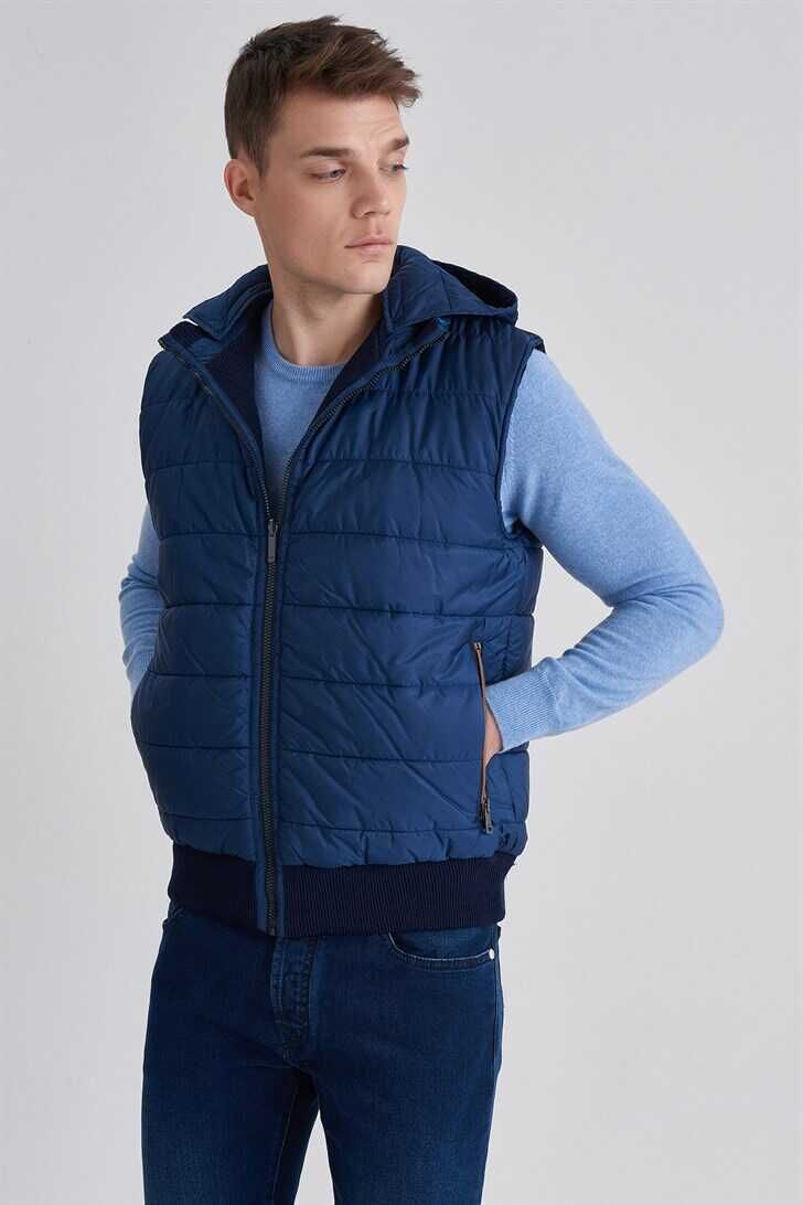 Paul&Shark Çift Taraflı Kapşonlu Yelek - 13