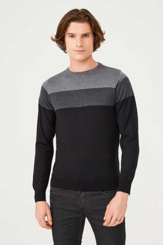 Paul&Shark Çizgili Erkek Triko Kazak - 2