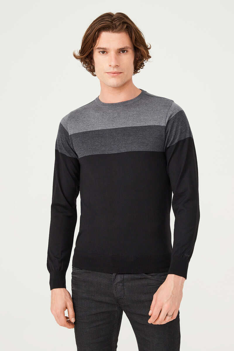 Paul&Shark Çizgili Erkek Triko Kazak - 2