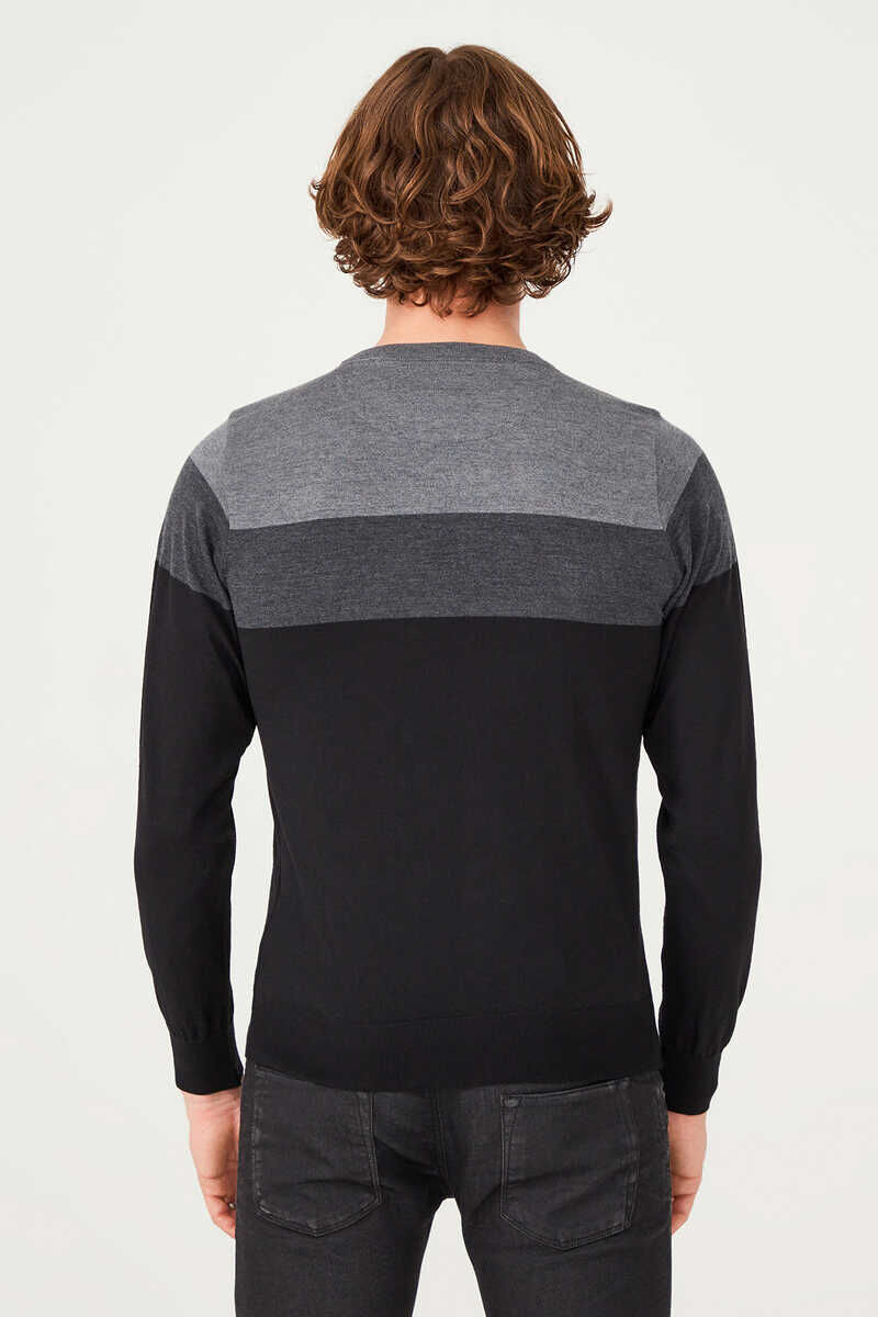 Paul&Shark Çizgili Erkek Triko Kazak - 4