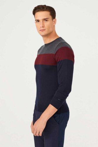 Paul&Shark Çizgili Erkek Triko Kazak - 3