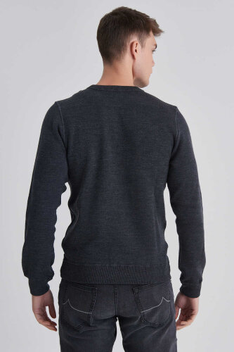 Paul&Shark Erkek Bisiklet Yaka Kazak - 4