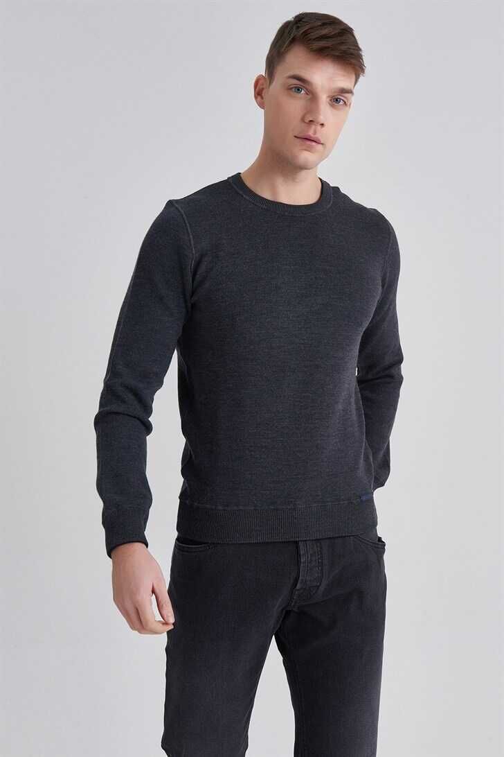 Paul&Shark Erkek Bisiklet Yaka Kazak - 5