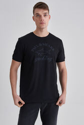 Paul&Shark Erkek Bisiklet Yaka T-Shirt - 1