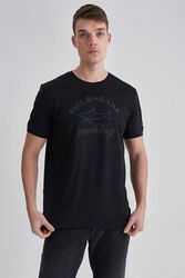 Paul&Shark Erkek Bisiklet Yaka T-Shirt - 5