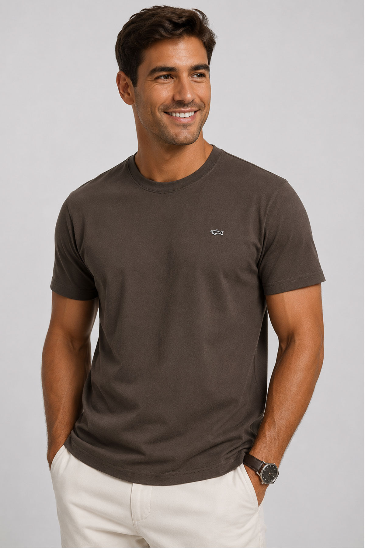 Paul&Shark Erkek Bisiklet Yaka T-Shirt - 1